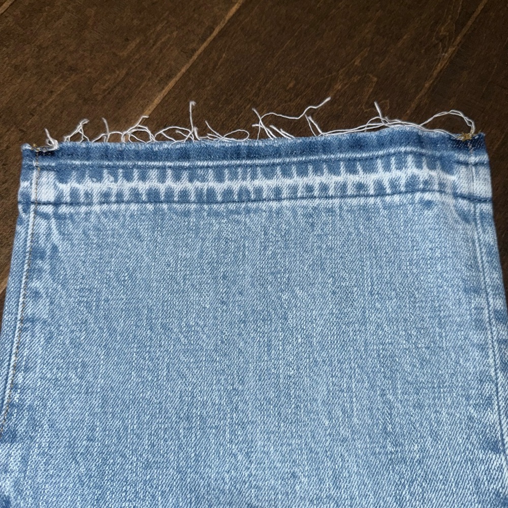 J. Crew Blue Straight Leg Jeans Vintage Style - Picture 10 of 14